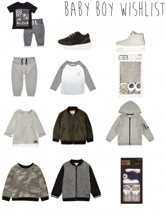 baby boy wishlist